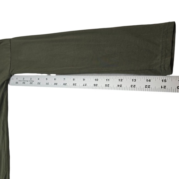 Piko 1988 Tunic Dress Womens Size Small Style# D2194 Green Bamboo Spandex - Picture 10 of 10